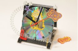 originelle CD Uhren-Unikate