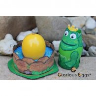 DC GloriousEggs Mrchen-Bastelset Mobile - Froschknig -