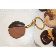 Schlüsselanhänger -Schokoladenplätzchen-