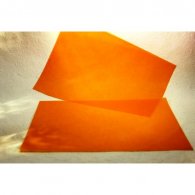 Transparentpapier uni orange DinA5 10er Set