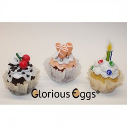 DC Glorious Eggs 8er-Set Cupcakes Backen und Basteln