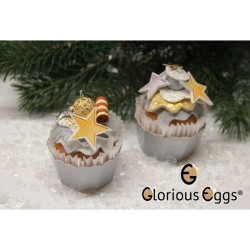 DC Glorious Eggs Bastelset 8er Cupcakes -X-Mas Classic- 