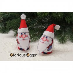 DC Glorious Eggs Bastelset 8er -Mini Santas-