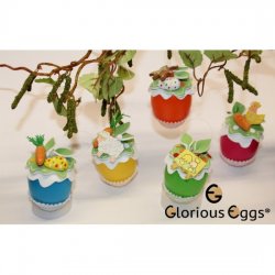 DC Glorious Eggs Cupcakes 6er Oster Sonderedition
