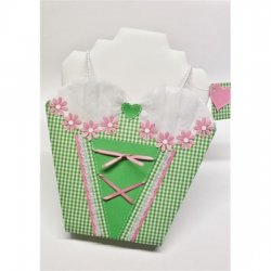 Deko-cut Bastelset Korsagentasche-Lola-