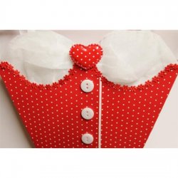 Deko-cut Bastelset Korsagentasche-Teeny-
