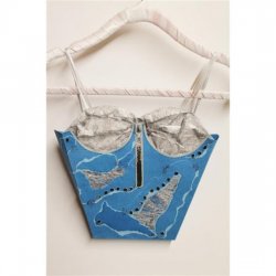 Deko-cut Bastelset Korsagentasche-Vintage Style-