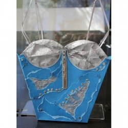 Deko-cut Bastelset Korsagentasche-Vintage Style-