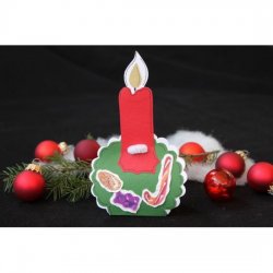 Kerze  -X-Mas Lebkuchen&Co-