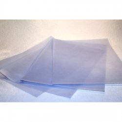 Transparentpapier uni blassblau