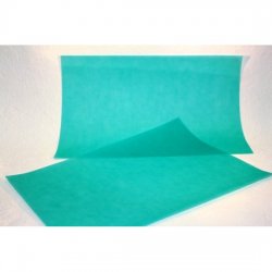 Transparentpapier uni trkis DinA5 10er Set