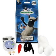 Shaun das Schaf, Wei, Schwarz, Modellier-Set, 1Set...